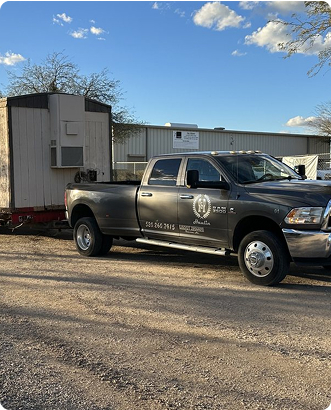 towing a mobile house